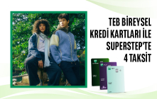 Superstep'te 4 Taksit!